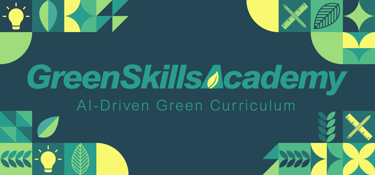 Green Skills Academy AI-Driven Green Curriculum Banner